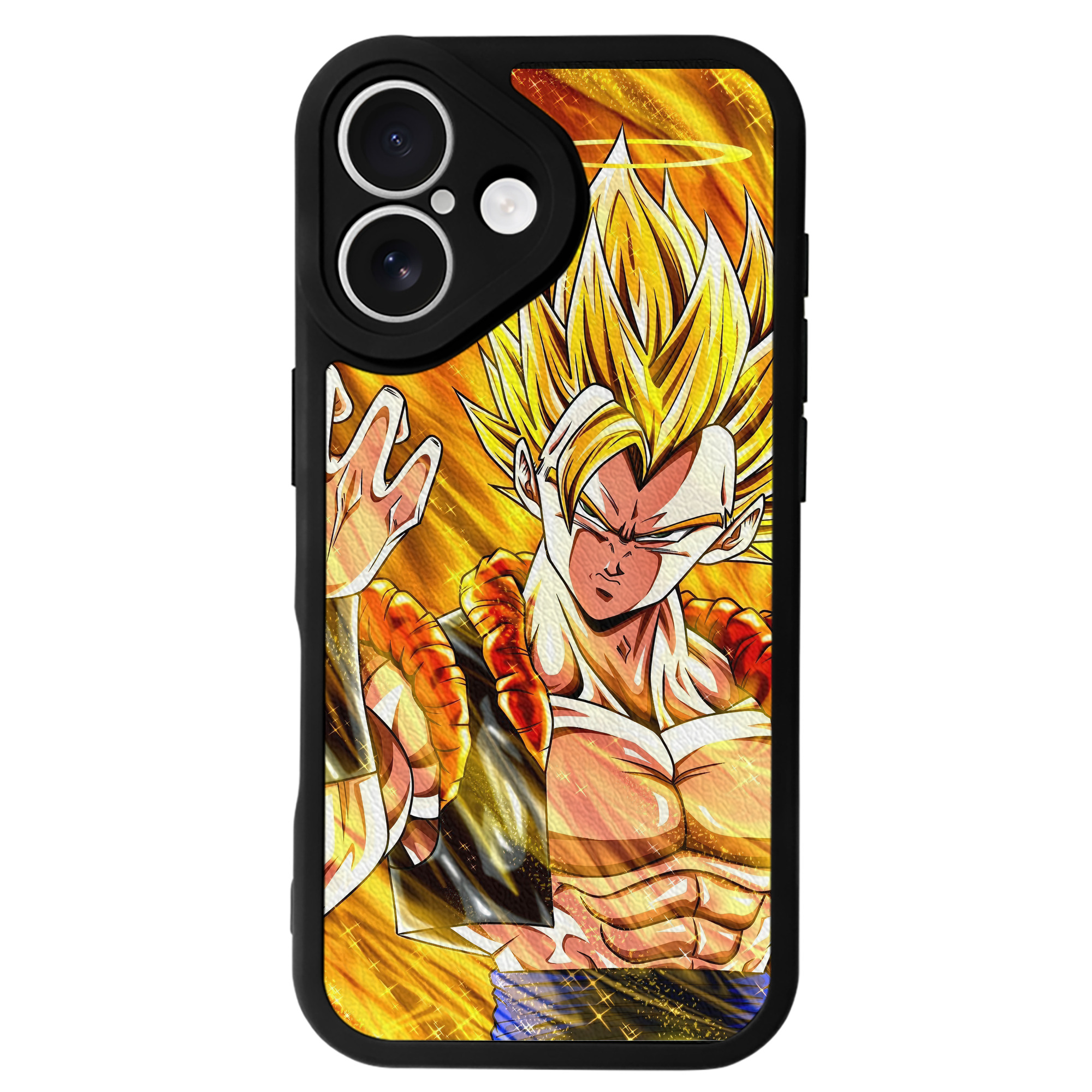 （画像用） ドラゴンボール DRAGON BALL 【iPhone 16シリーズ対応】シリコンスマホケース（レザー調） 材質：シリコン